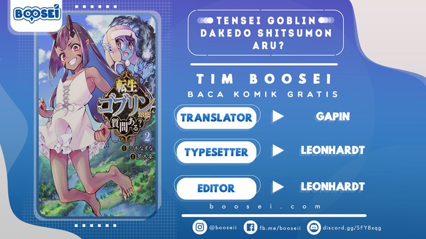 Tensei Goblin da kedo Shitsumon aru? Chapter 18